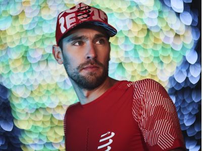 COMPRESSPORT Trucker Cap, rot/weiß