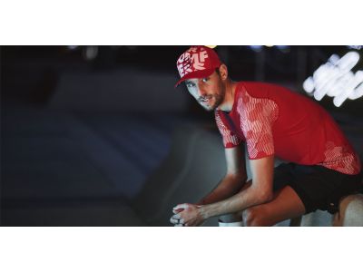 COMPRESSPORT Trucker cap, red/white