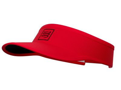 COMPRESSPORT Visor kšiltovka, červená/černá