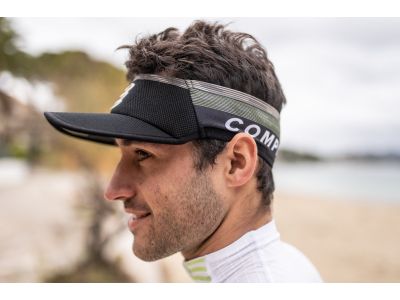 Șapcă COMPRESSPORT Visor Ultralight, neagră