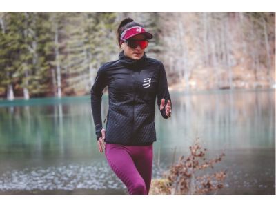 Jachetă de damă COMPRESSPORT Winter Insulated, neagră