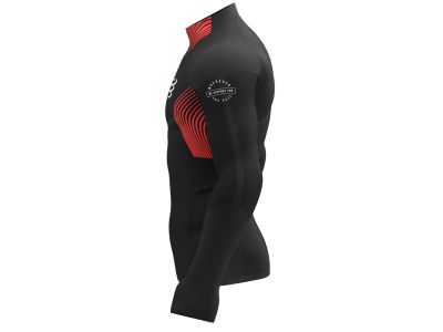 Tricou COMPRESSPORT Winter Trail Postural, negru