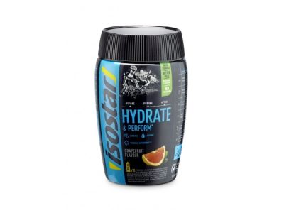 Isostar Hydrate &amp;amp; Perform iontový nápoj, 400 g, grep