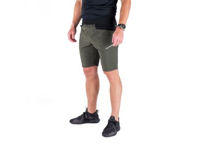 Northfinder ARNO Shorts, schwarz/dunkelgrün