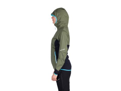 Northfinder KENDRA women&#39;s jacket, black/dark green