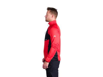 Northfinder PRIMO Sweatshirt, rot/schwarz