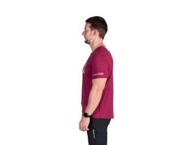 Northfinder JOSEF T-shirt, dark red