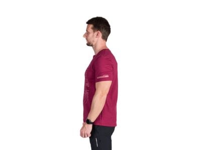 Northfinder KASPAR T-Shirt, dunkelrot