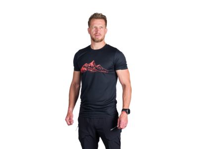 Northfinder NICLAS tričko, čierna