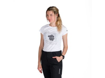 Northfinder MANDI women&amp;#39;s t-shirt, white