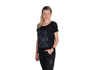 Northfinder DARCY Damen T-Shirt, schwarz