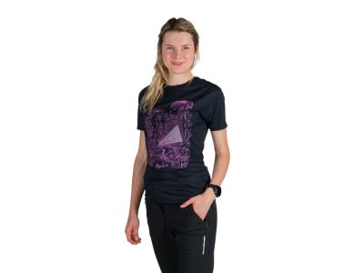 Northfinder SUMMER Damen T-Shirt, schwarz