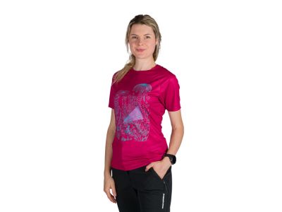 Northfinder SUMMER women&amp;#39;s t-shirt, cherry