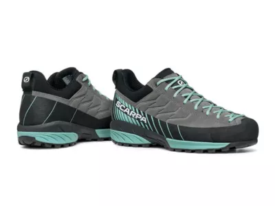 SCARPA Mescalito GTX women's shoes, midgray/aqua