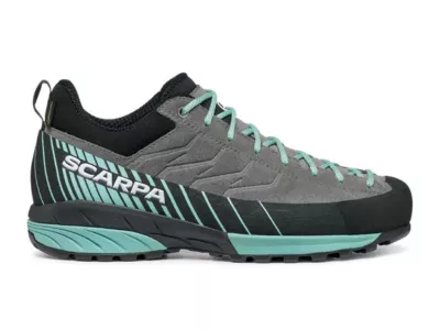 SCARPA Mescalito GTX women's shoes, midgray/aqua