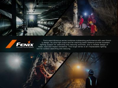 Fenix ​​HP35R SAR rechargeable headlamp, 4000 lm