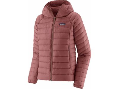 Patagonia Down Sweater Hoody women's jacket, Dulse Mauve