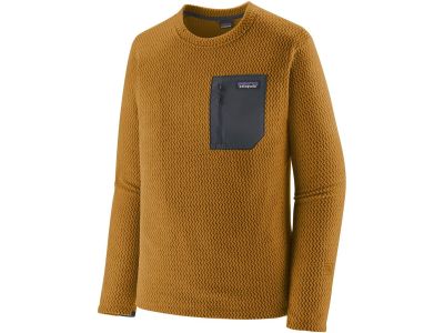 Sweter Patagonia R1 Air Crew, kolor raptor brązowy