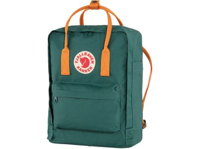 Fjällräven Kånken Rucksack, 16 l, Arktisgrün/Spicy Orange