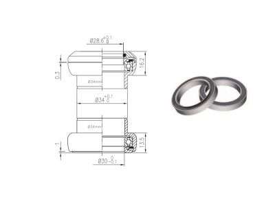 FSA ORBIT Xtreme Pro 1 1/8&quot; headstock, classic