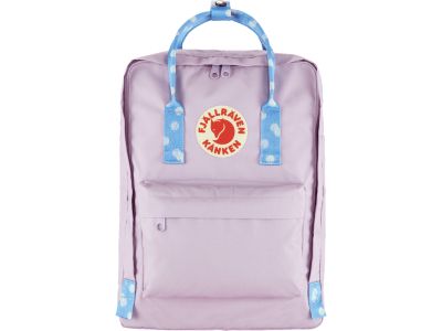 Fjällräven Kånken backpack, 16 l, Pastel Lavender/Confetti Pattern