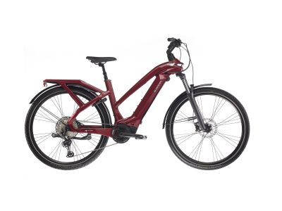 Bicicletă electrică pentru femei Bianchi e-Omnia T-Type Nexus 29, roșu