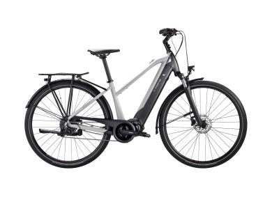 Bicicleta electrica dama Bianchi T-Tronik T Type Lady Sunrace X5 28, gri/negru