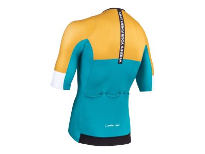 Nalini Veloce jersey, blue/gold