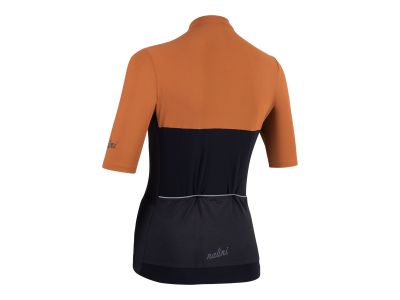 Nalini SUN SHIELD dámsky dres, hnedá/čierna