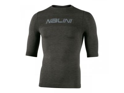 Nalini MELANGE SS T-Shirt, oliv