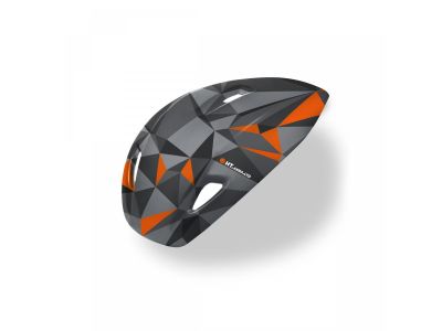 Dotout HT.AERO.LTD Hardtop for Cabrio helmet, grey/orange