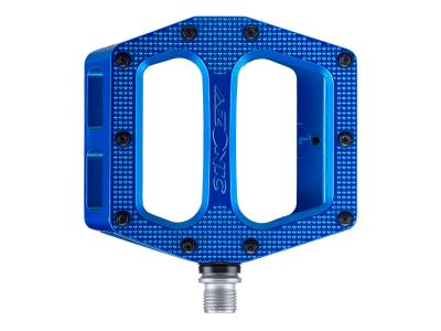 Azonic PUCKER UP platform pedals, blue