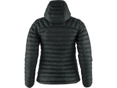 Geaca de dama Fjällräven Expedition Lätt Hoodie, neagra