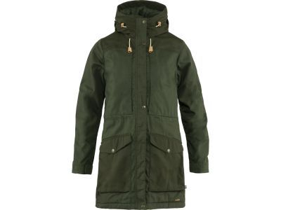 Fjällräven Singi Wool Padded Parka women&#39;s jacket, Deep Forest