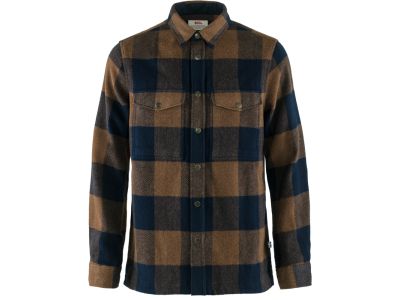 Fjällräven Canada Shirt M košeľa, Chestnut/Dark Navy