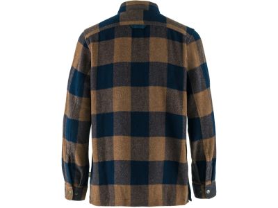 Fjällräven Canada Shirt M košeľa, Chestnut/Dark Navy