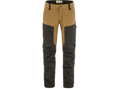 Fjällräven Keb Trousers M nohavice, Dark Grey/Buckwheat Brown