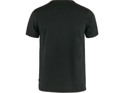 Tricou cu logo Fjällräven, negru