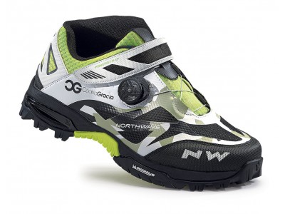 Northwave Enduro Mid shoes 2016 camo / fluo