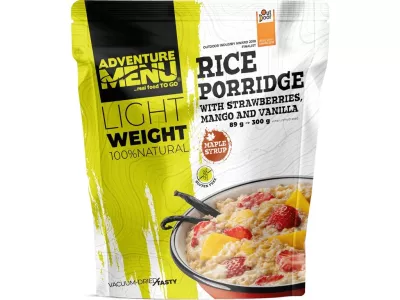 Adventure Menu Rice porridge, strawberries/mango/vanilla, 89 g