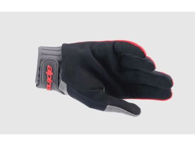 Alpinestars A-Dura gloves, red fluo