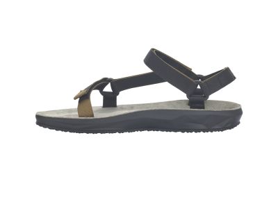 Lizard Hike sandals, black/fir green