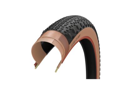 Zipp + Goodyear XPLR INTER 700x45C plášť, TLR, kevlar, černá/hnědá