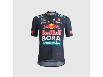 Koszulka rowerowa dziecięca Sportful RedBull Bora Hansgrohe w kolorze wyścigowym niebieskim