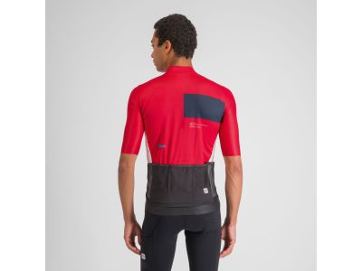 Tricou Sportful BREAKOUT SUPERGIARA, roșu tango