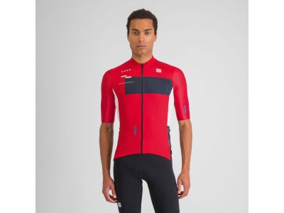 Tricou Sportful BREAKOUT SUPERGIARA, roșu tango