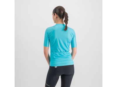 Tricou dama Sportful MATCHY, stralucire albastra