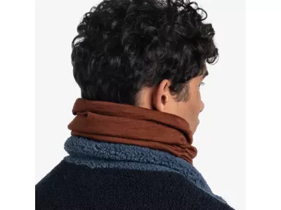 BUFF Merino Lightweight neck warmer, Solid Sienna