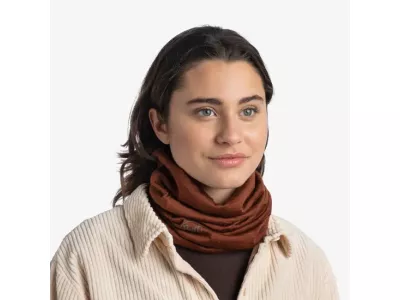 BUFF Merino Lightweight neck warmer, Solid Sienna