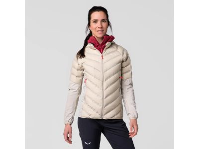 Salewa Agner Hybrid RDS DWN women&#39;s jacket, oatmeal